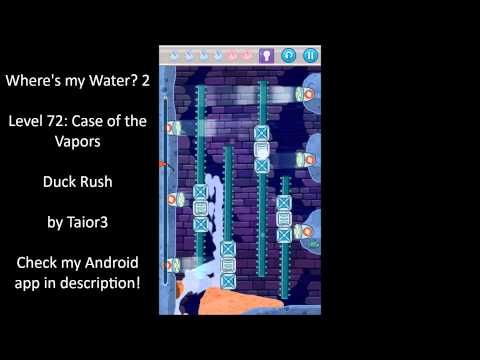 Video guide by Taior3 Studios: Where's My Water? 2 Level 72 #wheresmywater