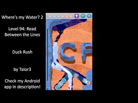 Video guide by Taior3 Studios: Where's My Water? 2 Level 94 #wheresmywater