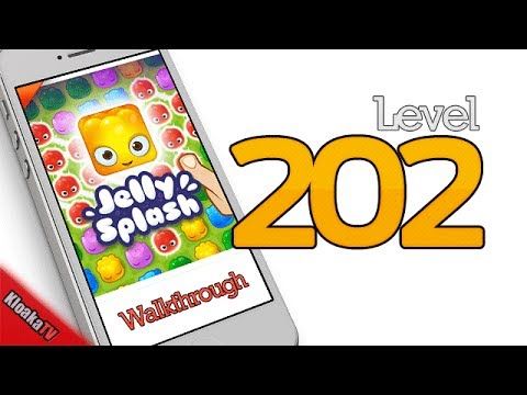 Video guide by KloakaTV: Jelly Splash Level 202 #jellysplash