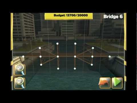Video guide by  iPad  Bridge 6: Bridge Constructor Central mainland bridge 6 #bridgeconstructor