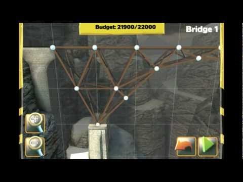 Video guide by SmellsSoEpic: Bridge Constructor the ridge bridge 1 #bridgeconstructor
