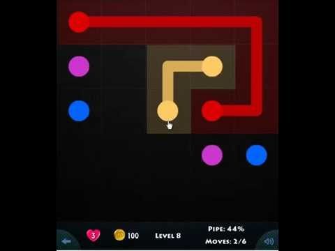 Video guide by SAID BOUTSMOUMT: Flow Game Level 8 #flowgame