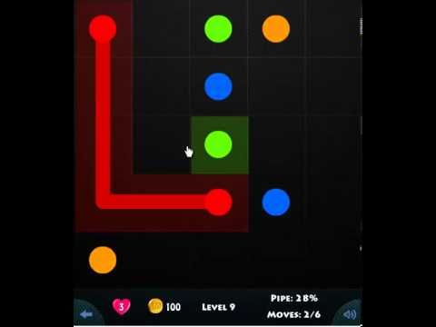 Video guide by SAID BOUTSMOUMT: Flow Game Level 9 #flowgame