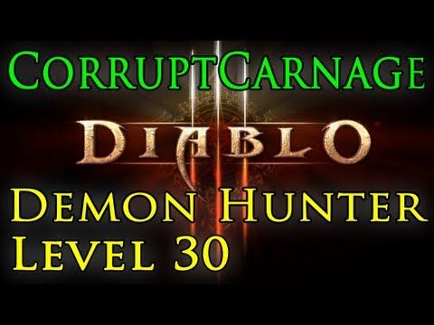 Video guide by CorruptCarnage: Demon Hunter Level 30 #demonhunter