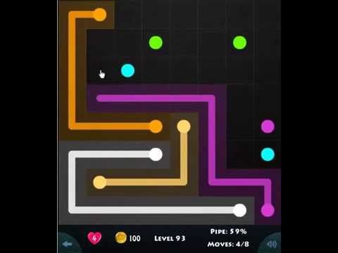 Video guide by Are You Stuck: Flow Game Level 93 #flowgame