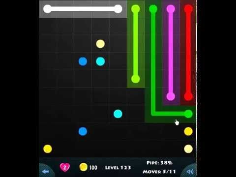 Video guide by Are You Stuck: Flow Game Level 123 #flowgame