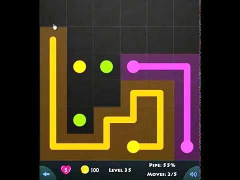 Video guide by Are You Stuck: Flow Game Level 35 #flowgame