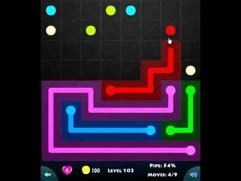 Video guide by Are You Stuck: Flow Game Level 103 #flowgame