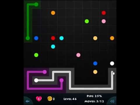 Video guide by Are You Stuck: Flow Game Level 46 #flowgame