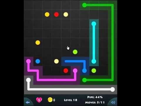 Video guide by Are You Stuck: Flow Game Level 18 #flowgame