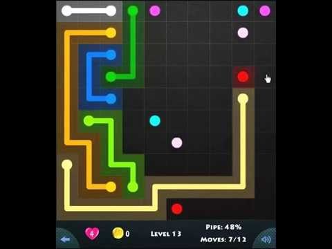 Video guide by Are You Stuck: Flow Game Level 13 #flowgame