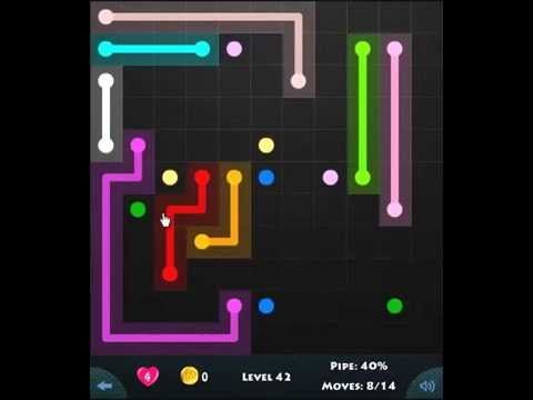 Video guide by Are You Stuck: Flow Game Level 42 #flowgame