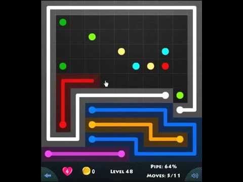 Video guide by Are You Stuck: Flow Game Level 48 #flowgame