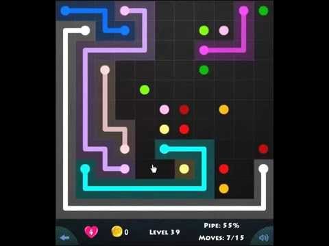 Video guide by Are You Stuck: Flow Game Level 39 #flowgame