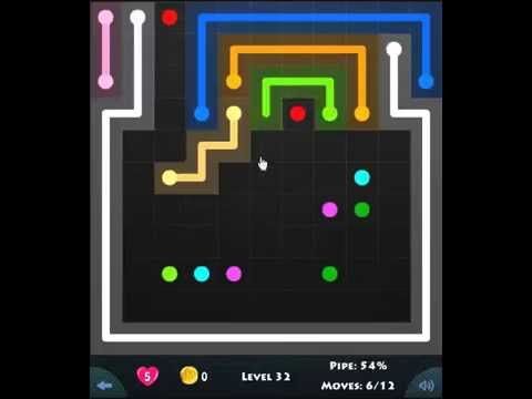 Video guide by Are You Stuck: Flow Game Level 32 #flowgame