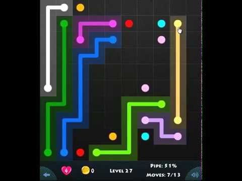 Video guide by Are You Stuck: Flow Game Level 27 #flowgame
