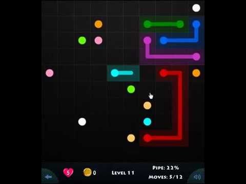 Video guide by Are You Stuck: Flow Game Level 11 #flowgame