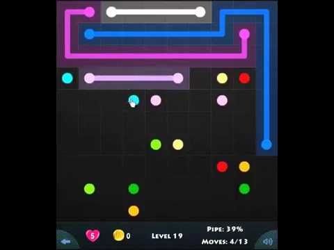 Video guide by Are You Stuck: Flow Game Level 19 #flowgame
