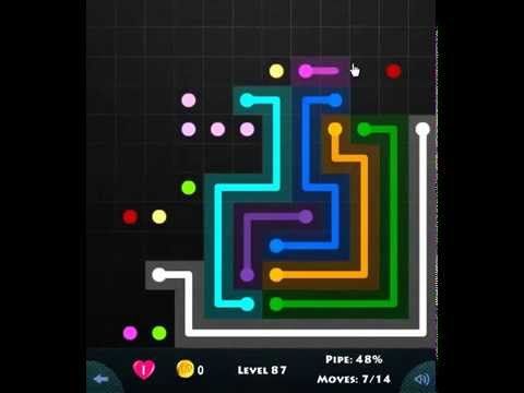 Video guide by Are You Stuck: Flow Game Level 87 #flowgame