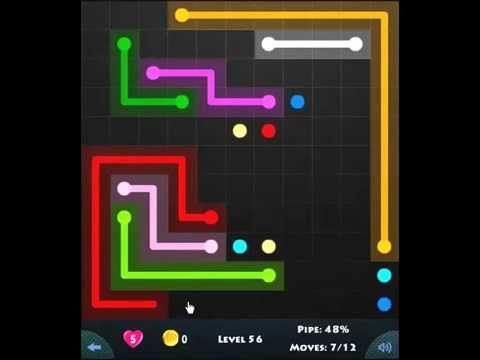 Video guide by Are You Stuck: Flow Game Level 56 #flowgame