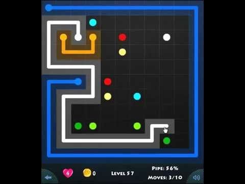 Video guide by Are You Stuck: Flow Game Level 57 #flowgame