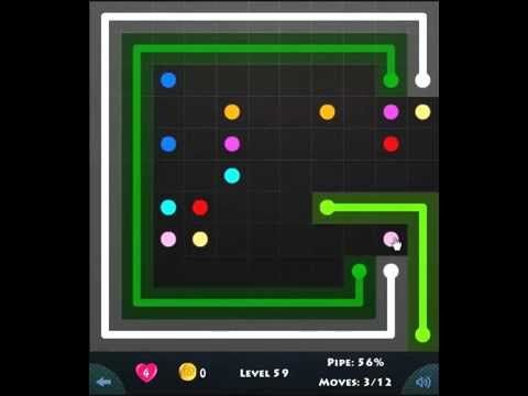 Video guide by Are You Stuck: Flow Game Level 59 #flowgame