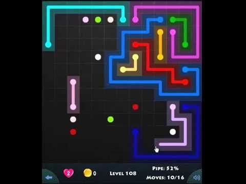 Video guide by Are You Stuck: Flow Game Level 108 #flowgame