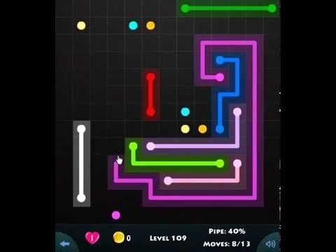 Video guide by Are You Stuck: Flow Game Level 109 #flowgame