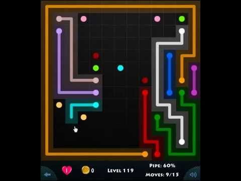 Video guide by Are You Stuck: Flow Game Level 119 #flowgame