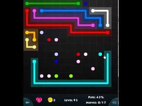 Video guide by Are You Stuck: Flow Game Level 92 #flowgame