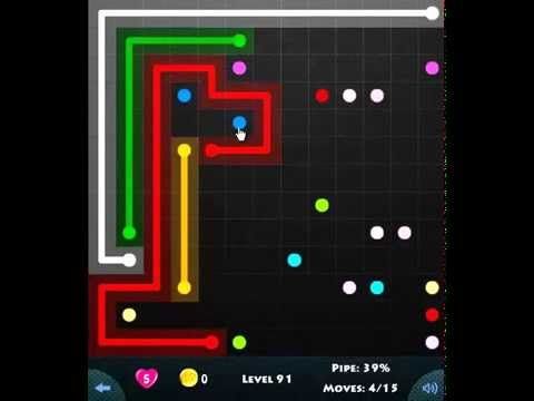 Video guide by Are You Stuck: Flow Game Level 91 #flowgame