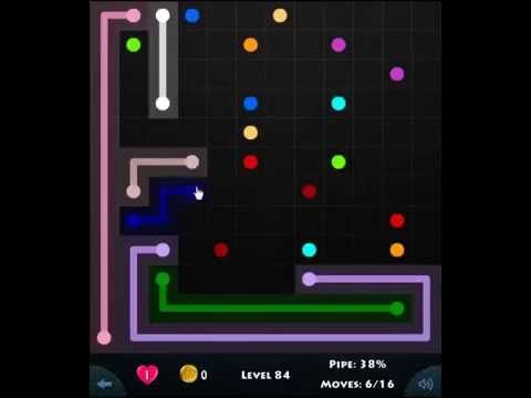 Video guide by Are You Stuck: Flow Game Level 84 #flowgame