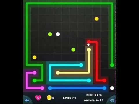 Video guide by Are You Stuck: Flow Game Level 71 #flowgame