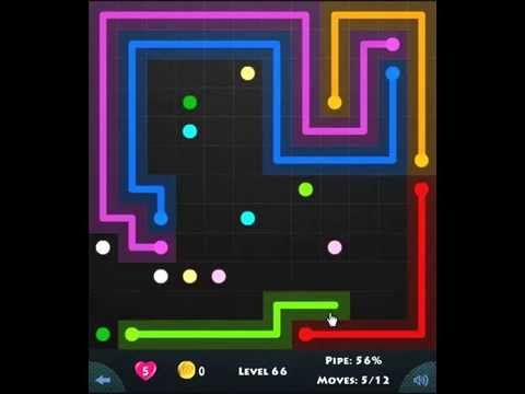 Video guide by Are You Stuck: Flow Game Level 66 #flowgame