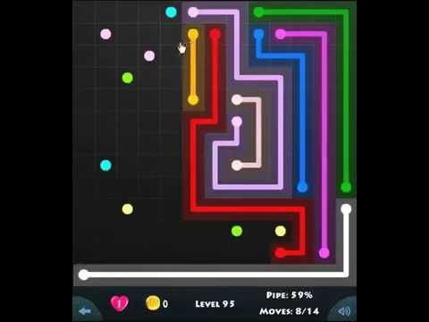Video guide by Are You Stuck: Flow Game Level 95 #flowgame