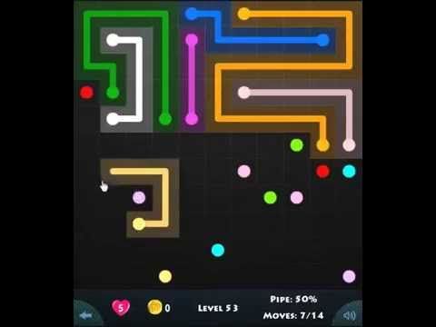 Video guide by Are You Stuck: Flow Game Level 53 #flowgame