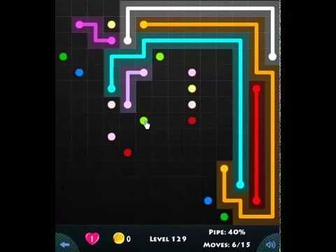 Video guide by Are You Stuck: Flow Game Level 129 #flowgame