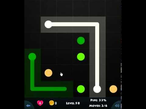 Video guide by Are You Stuck: Flow Game Level 58 #flowgame