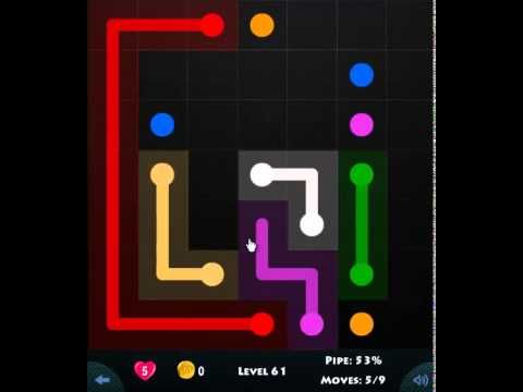 Video guide by Are You Stuck: Flow Game Level 61 #flowgame