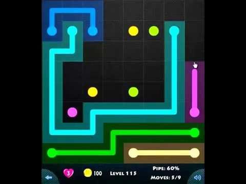 Video guide by Are You Stuck: Flow Game Level 115 #flowgame