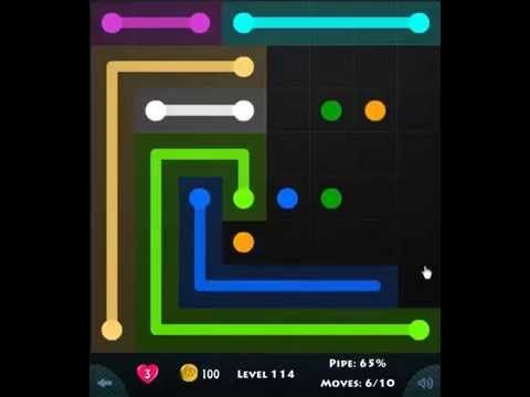 Video guide by Are You Stuck: Flow Game Level 114 #flowgame