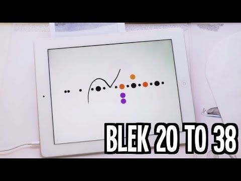 Video guide by AppTrendr: Blek Levels 20 to 38 #blek