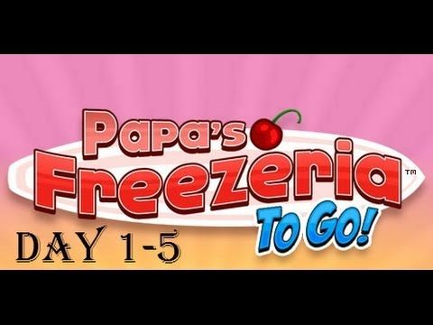Video guide by Popickdra: Papa's Freezeria To Go Level 5 #papasfreezeriato