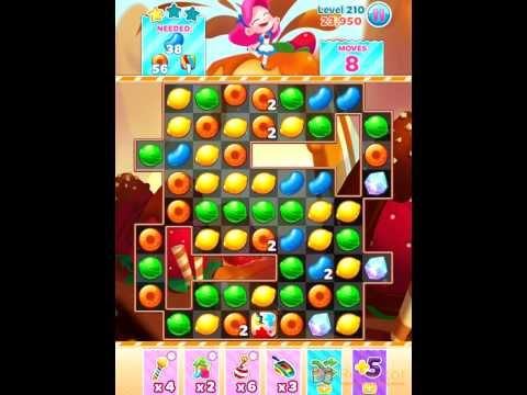 Video guide by GameWalkDotNet: Candy Blast Mania Level 210 #candyblastmania