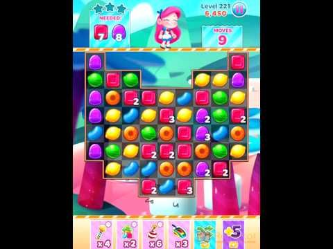 Video guide by GameWalkDotNet: Candy Blast Mania Level 221 #candyblastmania