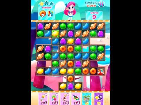 Video guide by GameWalkDotNet: Candy Blast Mania Level 219 #candyblastmania