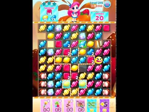 Video guide by GameWalkDotNet: Candy Blast Mania Level 215 #candyblastmania