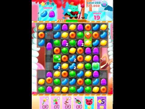 Video guide by GameWalkDotNet: Candy Blast Mania Level 260 #candyblastmania