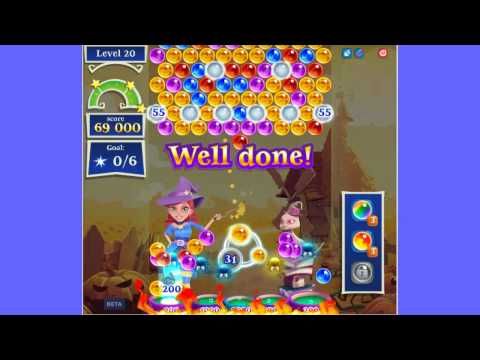 Video guide by the Blogging Witches: Bubble Witch Saga 2 Level 20 #bubblewitchsaga