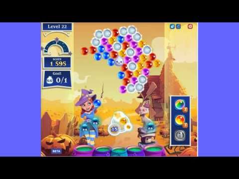 Video guide by the Blogging Witches: Bubble Witch Saga 2 Level 22 #bubblewitchsaga